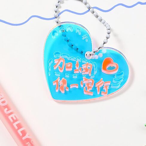 EUBUY 3D Jelly Pen Set, 6 Colors/12 Colors 3D Glossy Jelly Pens, Assorted Colors Gel Ink Pens for DIY Painting Drawing Coloring, Suitable on Glass, Plastic in Kuwait