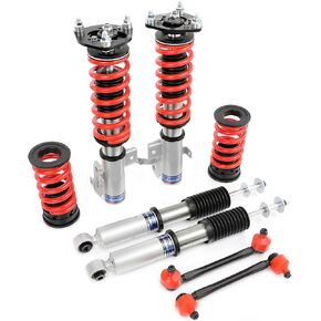 FAPO Adjustable Height Coilover Suspension Strut Lowering Kit, Mono-Tube Compatible with Honda Civic 2012-2015 FG FB with Honda civic SI 2012-2013 FG FB Shock