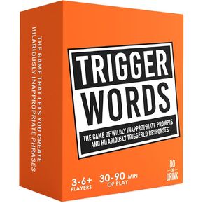 Trigger Words - Magnet Game with Hilarious Prompts and Ridiculous Responses - Word Games with 250 Cards, Word Magnets, and Boards to Show Your Creativity - Fun Adult Games to Get Everyone Laughing
