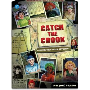 Skillmatics Board Game - Catch The Crook, Family Friendly Game of Predictions, Strategy Game, Mystery Game, Gifts for Kids, Teens, Adults Ages 8, 9, 10 & Up
