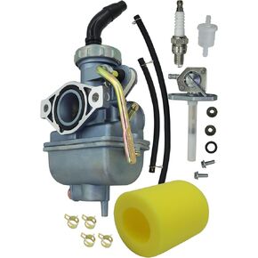 CRF80F XR80R Carburetor for Honda ATV Parts with Air Filter Fuel Petcock Replace 16100-176-671, 16100-176-014, 16100-GN1-671, 16100-GN1-681