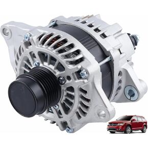 04801490AA Alternator Compatible with 2009-2020 Dodge Journey L4 2.4L Replace# 4801490AD A002TX0281 A2TX0281 4801490AC