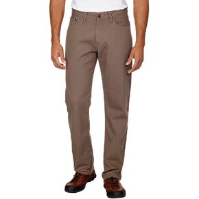 Weatherproof Vintage Men’s Fleece Lined Pant, Wheat, 40" x 30"