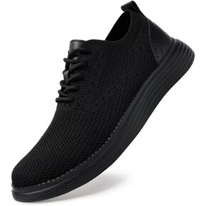 Men's Casual Dress Oxfords Shoes Mesh Lightweight Breathable Fashion Sneakers Business Walking Shoes
