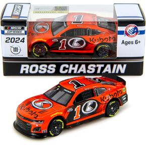 Lionel Racing Ross Chastain 2024 Kubota Diecast Car 1:64 Scale