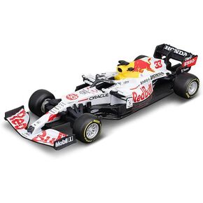 1:43 Racing F1 2021 Rb16b #33 Verstappen or #11 Perez Die-Cast Vehicles Collectible Model Racing Car (RB16B #33 White)