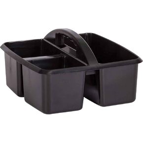 Teacher Created Resources Black Plastic Storage Caddy, 1 Count (Pack of 1)