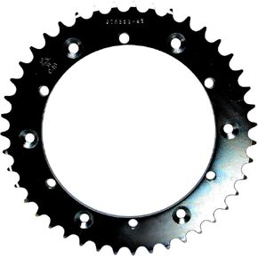 JT Sprockets JTR853.43 43T Steel Rear Sprocket black, 43 Tooth