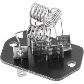 ACROPIX HVAC Blower Motor Resistor Heater Replacement - Pack of 1 Black Silver Tone