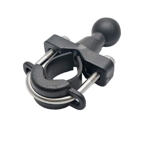MACHSWON U-Bolt Mount Base Kit for 3/4" to 1 1/4" Motorcycle Handlebar Mount Base, with 1" Ball & 2 U Bolt & Reducer Shim