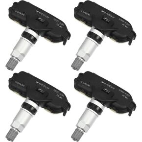 X AUTOHAUX 4pcs 529333X205 Tire Pressure Monitoring System Sensor TPMS Sensor 315MHz for Hyundai Elantra Forte 2014-2016