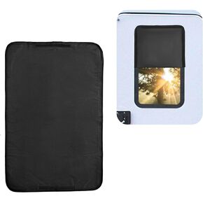 غطاء باب ونافذة RV - سهل التركيب - تعتيم الشمس وحماية الخصوصية لعربات التخييم 25 بوصة × 16 بوصة in Kuwait