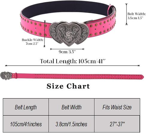 Leather Belts Ladies Vintage Western Waist Belt Jeans Belt Cowgirl Floral Engraved Tooled Leather Belt for Women in Saudi Arabia