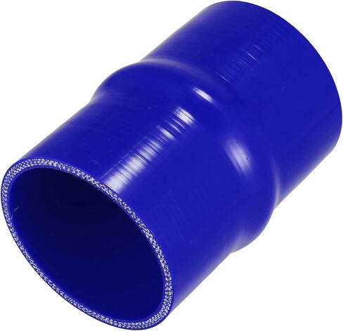 X AUTOHAUX 1 Pcs 28mm/1.10" 127mm/5.00" Length Blue Car Silicone Hose Hump Hose Coolant Hose Universal in Saudi Arabia