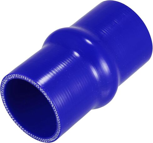 X AUTOHAUX 1 Pcs 28mm/1.10" 127mm/5.00" Length Blue Car Silicone Hose Hump Hose Coolant Hose Universal in Saudi Arabia