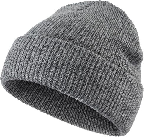 Home Prefer Beanie Hat for Men Women Winter Hats for Men Women Warm Cuff Beanie Knit Skull Cap for Running Hiking Gardening in Kuwait