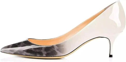 Axellion Pumps for Women, Kitten Heel Pumps Pointed Toe Shoes Slip-On High Heel for Dress Office in Saudi Arabia
