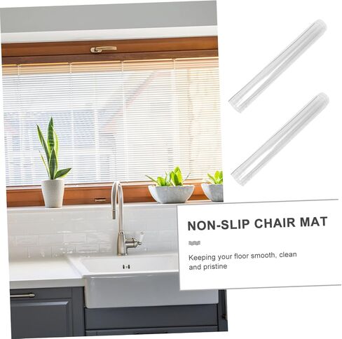 EXCEART Transparent Carpet PVC Rolling Chair Mat Non-Slip Chair Mat Clear Table Cover Waterproof Floor Protector Ground Mat Plastic Chair Mat Computer Desk Mat Floor Mat Wooden Floor in Saudi Arabia