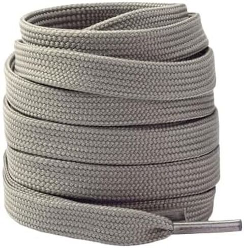 Boolavard 2 Pairs Premium Flat Shoe Laces for Sneakers, Shoelaces for Sneakers, Athletic Shoelaces 8mm Wide in Saudi Arabia