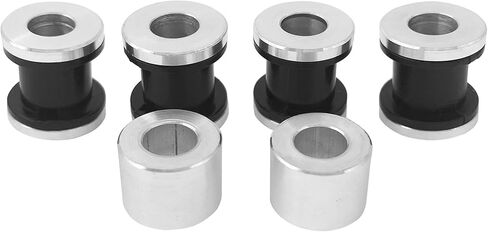 مجموعة أغطية أجهزة الإرساء ذات 4 نقاط من Sissy Bar Rack باللون الأسود اللامع تناسب Harley Touring Street Glide، Electra Glide، Road King، Road Glide، CVO 2009-2021 in Kuwait