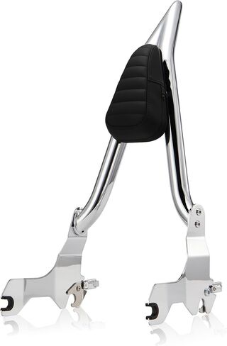 مسند ظهر MoKitDora Softail Sissy Bar مقاس 26 بوصة قابل للفصل لـ Harley 2018-UP Fat Boy FLFB FLFBS Breakout FXBR FXBRS، أسود in Kuwait