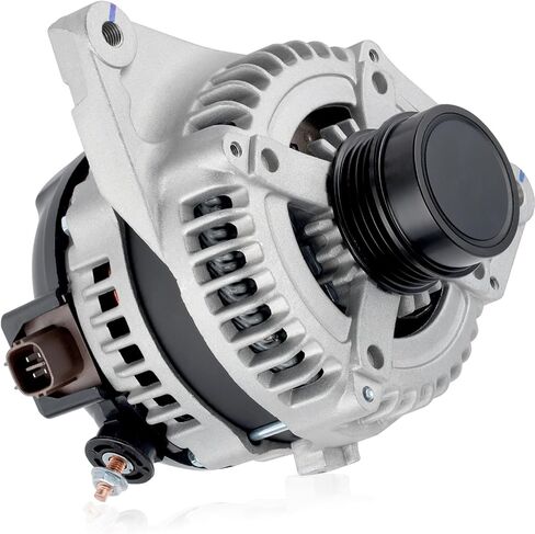 11516 Car Alternator 12V 100 Amp, 4-Groove Pulley Fit for Toyota Camry 2010-2011 L4 2.5L Automotive Replacement High Output Alternators 104210-2650 27060-0V060-84, 27060-0V060, 270600V060 in Saudi Arabia