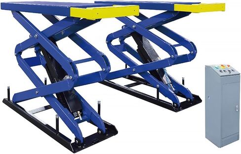 HPDMC Motorcycle Deck - Scissor Lift - Motor Park Jack, Portable Deck Motorcycle Center Stand 500Kg / 1100lbs, Red丨Wide丨8099 (HPDMC-QBMTS080990) in Saudi Arabia
