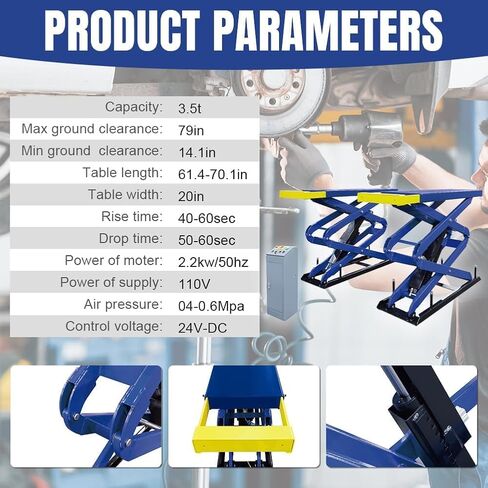HPDMC Motorcycle Deck - Scissor Lift - Motor Park Jack, Portable Deck Motorcycle Center Stand 500Kg / 1100lbs, Red丨Wide丨8099 (HPDMC-QBMTS080990) in Saudi Arabia