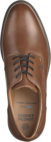 Johnston & Murphy Mason Plain Toe Men’s Shoe – Business Casual Leather Mens Dress Shoes, Comfortable Shoes for Men in Saudi Arabia