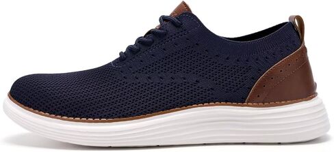 Men's Casual Dress Oxfords Shoes Mesh Lightweight Breathable Fashion Sneakers Business Walking Shoes in Saudi Arabia