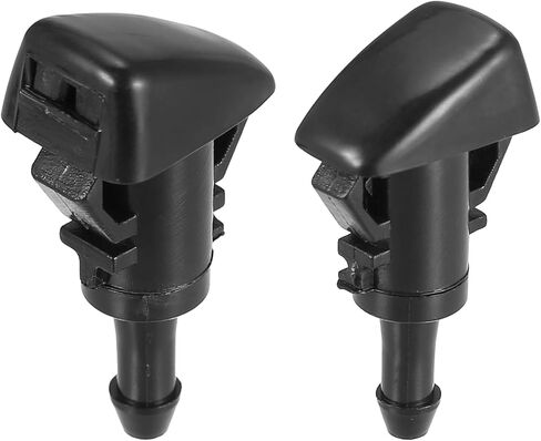 X AUTOHAUX 4pcs Windshield Wiper Washer Nozzle Replacement for Subaru Impreza 2008-2012 47230 Single Hole Water Sprayer CarSprayer Jet in Saudi Arabia