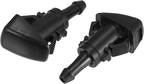 X AUTOHAUX 4pcs Windshield Wiper Washer Nozzle Replacement for Subaru Impreza 2008-2012 47230 Single Hole Water Sprayer CarSprayer Jet in Saudi Arabia