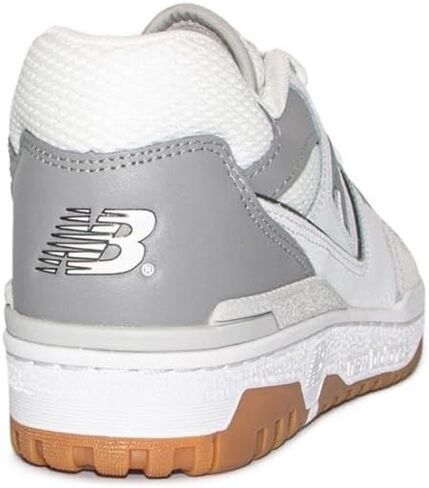 أحذية رياضية للرجال من New Balance 550، أبيض/رمادي، 9.5 متوسط ​​أمريكي in Saudi Arabia