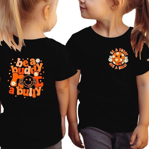 Anti Bullying Shirt is 2t 3t 4t 5t 6t Kids Boys Girls Unity Day Tshirts Be Kind Tee Tops in Saudi Arabia