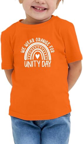 Anti Bullying Shirt is 2t 3t 4t 5t 6t Kids Boys Girls Unity Day Tshirts Be Kind Tee Tops in Saudi Arabia