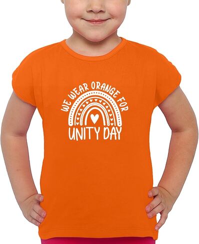 Anti Bullying Shirt is 2t 3t 4t 5t 6t Kids Boys Girls Unity Day Tshirts Be Kind Tee Tops in Saudi Arabia