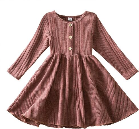 HNXDYY Princess Girl Party Tulle Dress Long Sleeve Vintage Autumnl Winter Clothes in Kuwait