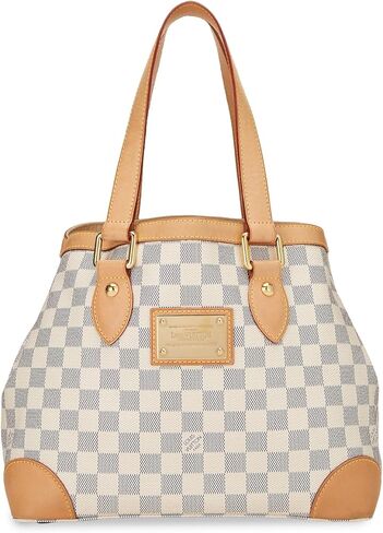 Louis Vuitton Women's Pre-Loved Damier Azur Hampstead PM Tote in Kuwait