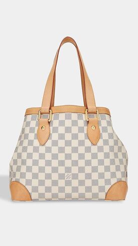 Louis Vuitton Women's Pre-Loved Damier Azur Hampstead PM Tote in Kuwait