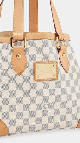 Louis Vuitton Women's Pre-Loved Damier Azur Hampstead PM Tote in Kuwait