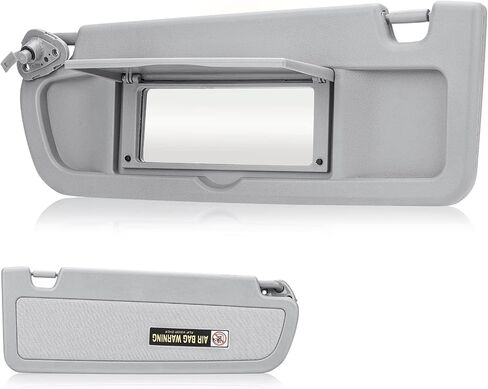 Youxmoto Left Driver Side Car Sun Visor for Honda Civic 2006 2007 2008 2009 2010 2011 EX LX Sedan SI Coupe, Grey Visor Replaces # ‎83280-SNA-A01ZA in Saudi Arabia