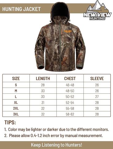 NEW VIEW سترة صيد معزولة بشجرة Camo - M + قميص صيد مموه - M in Kuwait