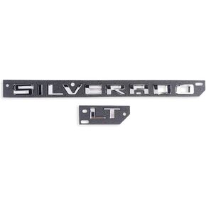 2019-2023 New 3D Tailgate Letters Badges Emblems for Chevrolet Chevy Silverado+ LT Emblem