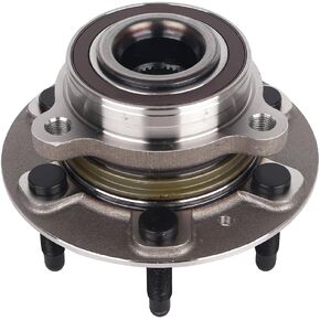 Autoround 515197 Front Wheel Hub and Bearing Assembly fit for 2019-2022 Chevy Tahoe/Silverado 1500/ Suburban, GMC Yukon/Sierra 1500, Cadillac Escalade 4WD 6-Lugs w/ABS