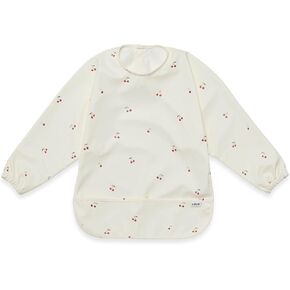 Lalo Smock Bib - Long Sleeve Baby Bib, Elastic Cuffs for Comfort, Large Catch-All Pocket in Kuwait