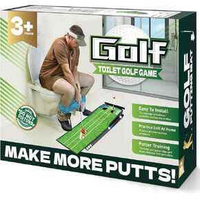 Anyflee 2 Pcs Prank Gift Box, Toilet Golf Game Facade, Wrap the Actual Gifts with a Prank Empty Gag Box, Funny Christmas Gag Presents Ideas for Dad Men Boyfriend (Pack of 2) in Kuwait