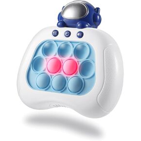 Push Game Console, Handheld Game for Kids 6-8 Years Old, Push Game, Bubble Pressure Glow Game, Autism Sensory Toy, Birthday Gift for Boys, Girls, Teens 8-12 Years Old…