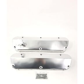 Aluminum Tall Valve Covers For SB Ford 289 302 351w long bolt with hole