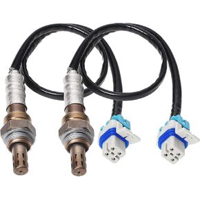 2PCS 213-4229 Oxygen O2 Sensor Downstream Compatible with Chevrolet for Avalanche for Silverado for Suburban for Tahoe for GMC for Sierra for Yukon for Cadillac for Escalad 2008-2013 2134229