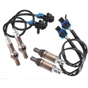 O2 Oxygen Sensor Downstream Upstream Replacement for Chevy GMC Yukon Cadillac Escalade Avalanche 5.3L 6.0L 2007 Silverado Sierra 1500 4.8L 2006 Replace# 234-4337 234-4087 25161130 234-4018 234-4112